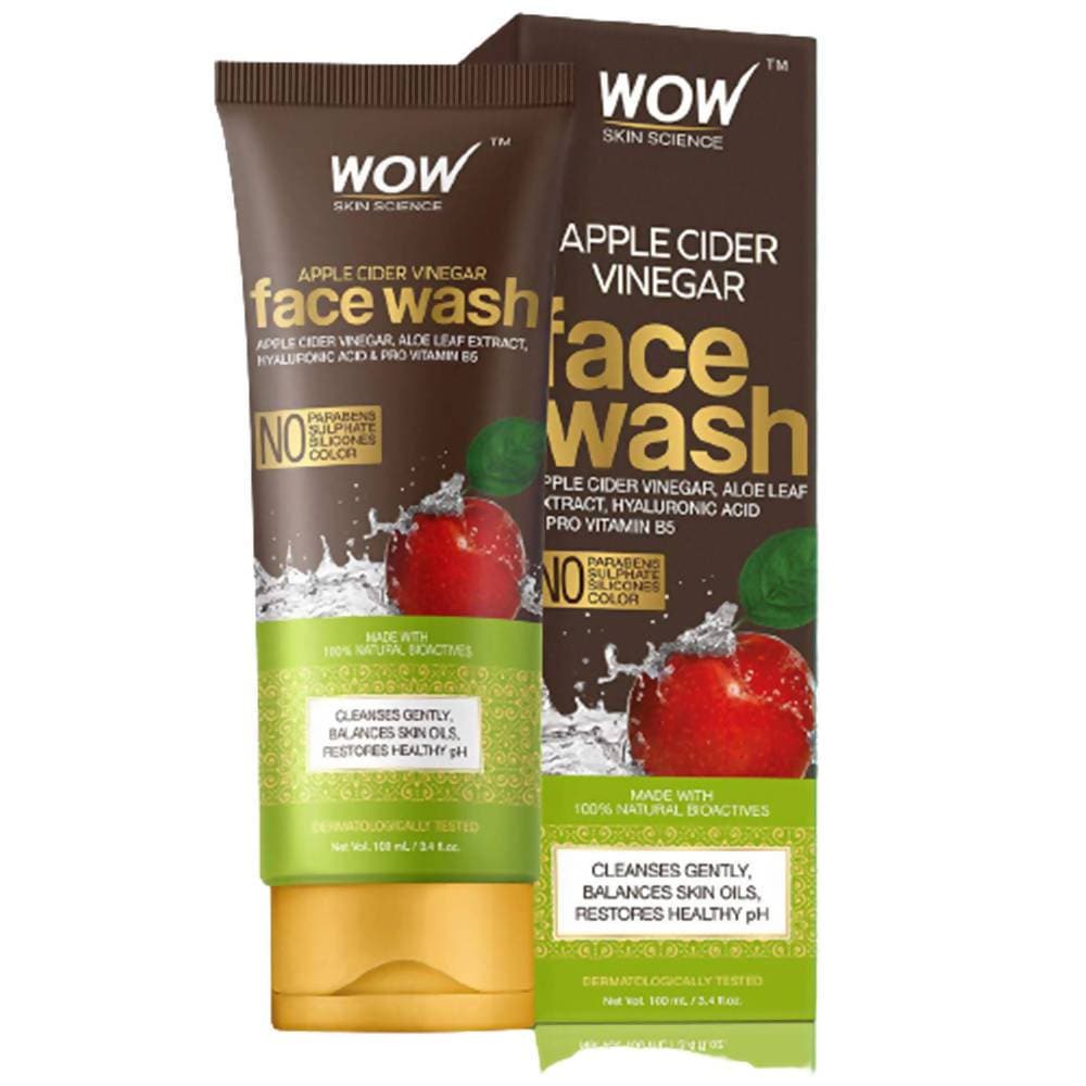 Wow Skin Science Apple Cider Vinegar Face Wash - Drmedicart