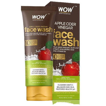 Wow Skin Science Apple Cider Vinegar Face Wash - Drmedicart