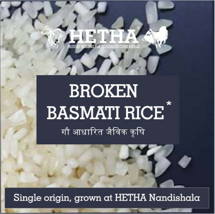 Buy Hetha Broken Basmati Rice - from Certified Organic Paddy from DrMediCart
