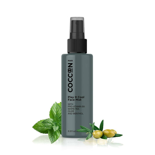 Coccoon Play It Cool Face Mist With Pro-Vitamin B5, White Tea, Olive & Menthol