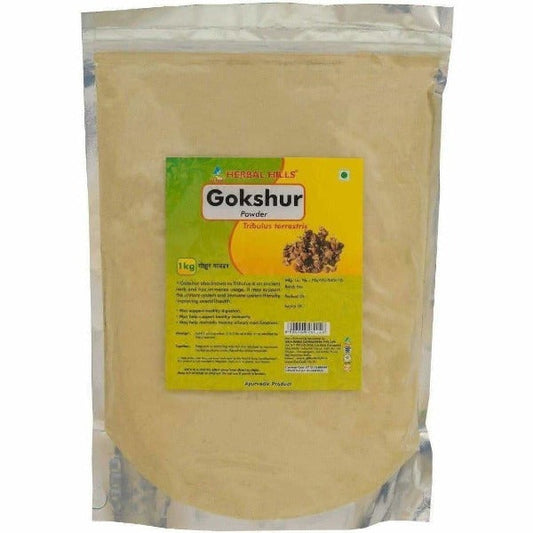 Buy Herbal Hills Gokshur Powder from DrMediCart, Ship from India to USA