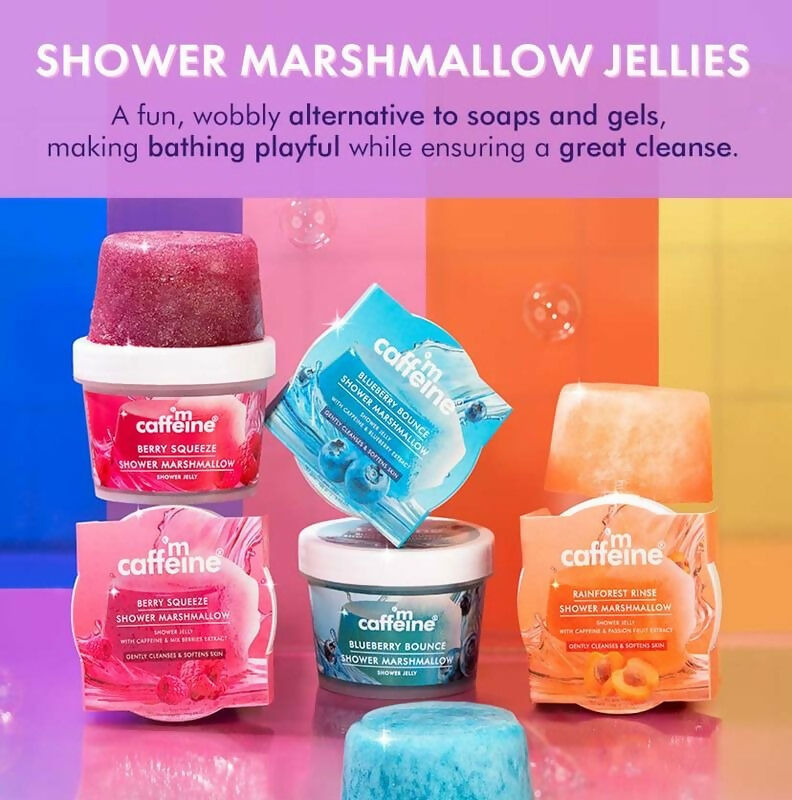 MCaffeine Berry Squeeze Shower Marshmallow Shower Jelly Soap