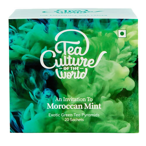 Tea Culture Moroccan Mint Green Tea Bags