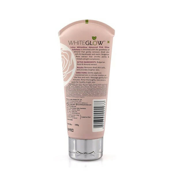 Lotus Herbals Whiteglow Advanced Pink Glow Exfoliator - DrMediCart