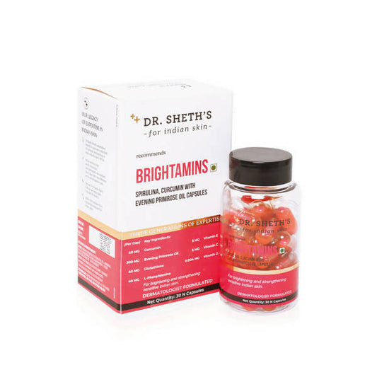 Dr. Sheth's Brightamins Capsules for Glowing Skin
