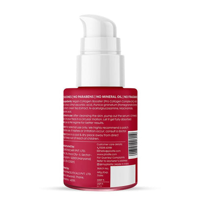 PLIX The Plant Fix Pomegranate Collagen Bounce Serum - For Reducing Fine Lines & Wrinkles
