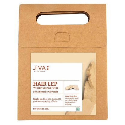 Jiva Ayurveda Hair Lep with Multani Mitti