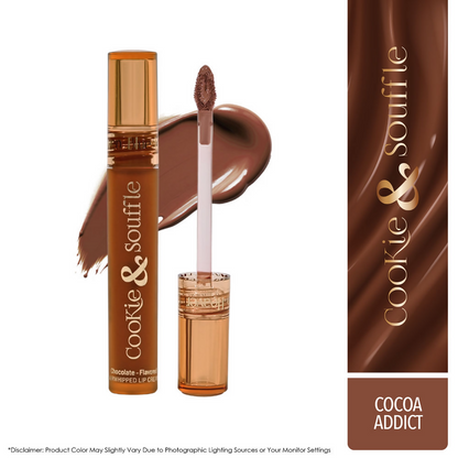 Blue Heaven Cookie & Souffle Liquid Matte Lipstick - Cocoa Addict