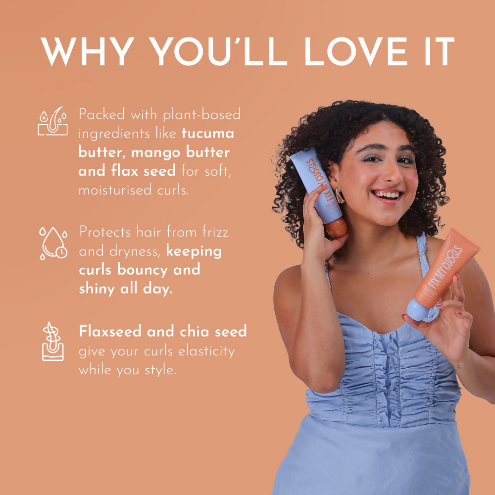 Fix My Curls Curl Quenching Moisture Styling Duo