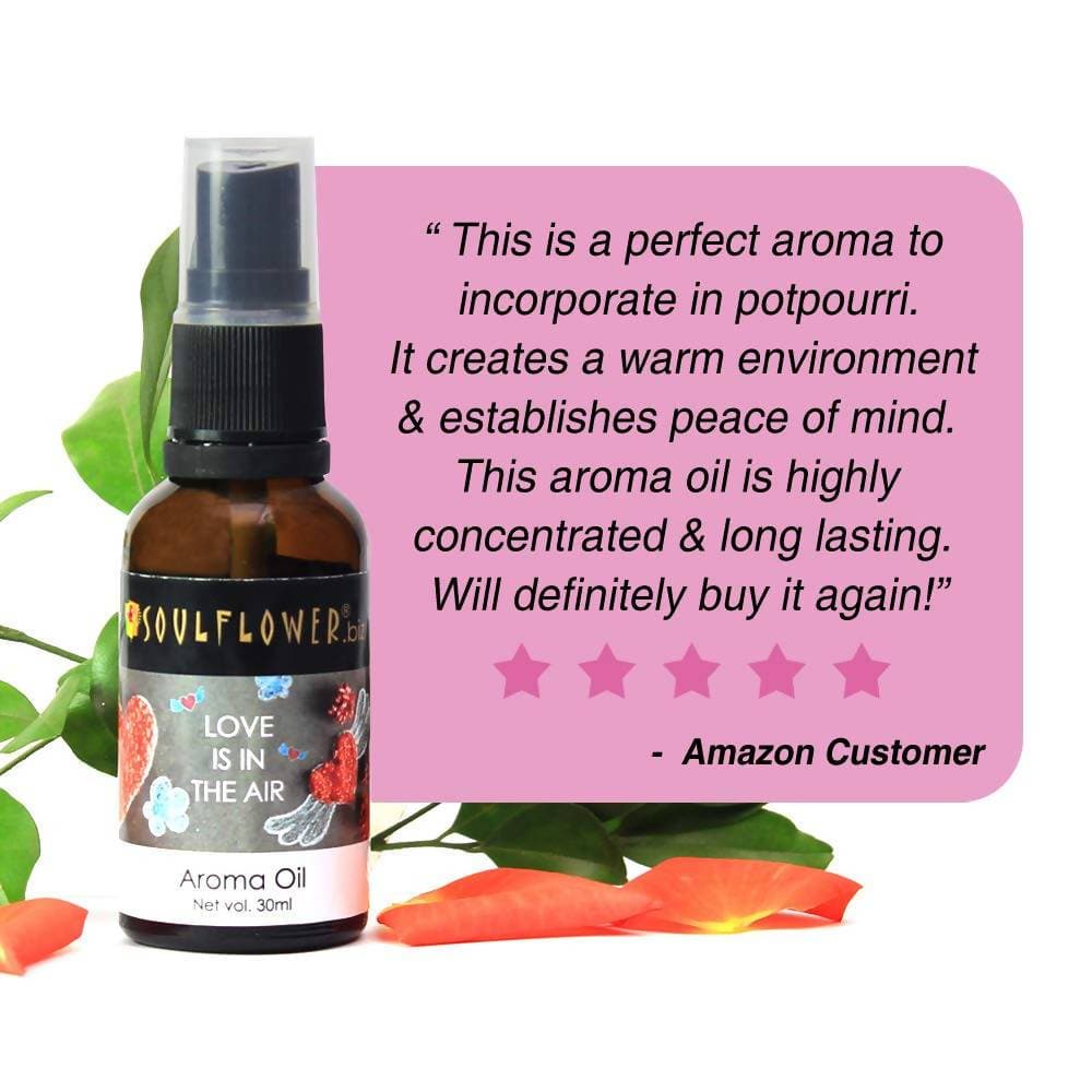 Soulflower Love Is In The Air Aroma Oil - DrMediCart