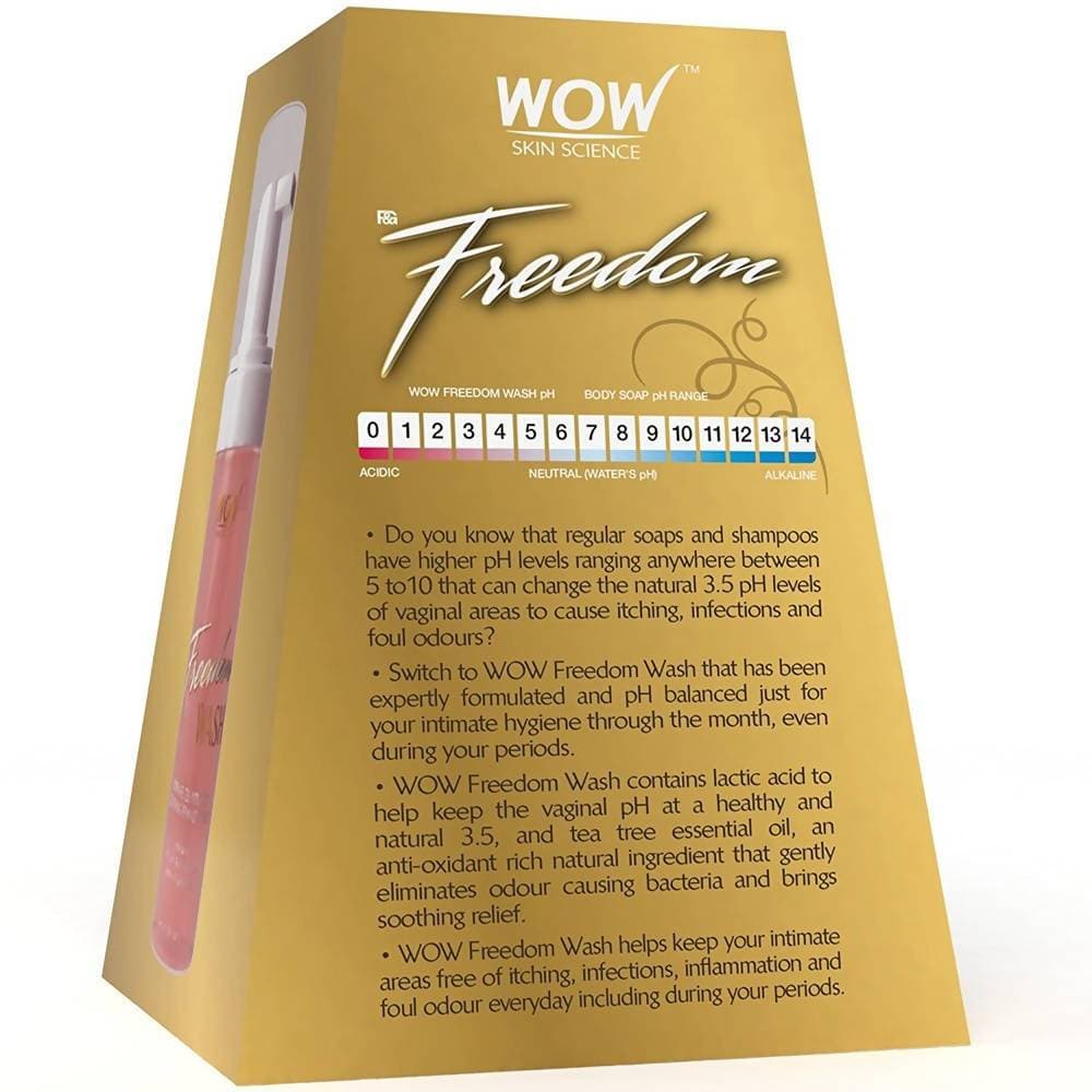Wow Skin Science Freedom Cleansing Foam Wash - DrMediCart