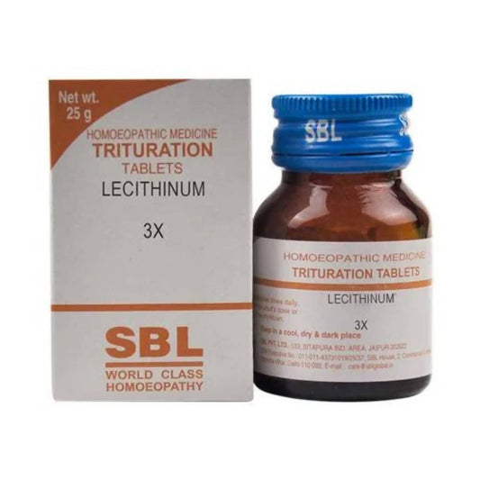 Buy SBL Homeopathy Lecithinum Trituration Tablets from DrMediCart, Ship from India to USA