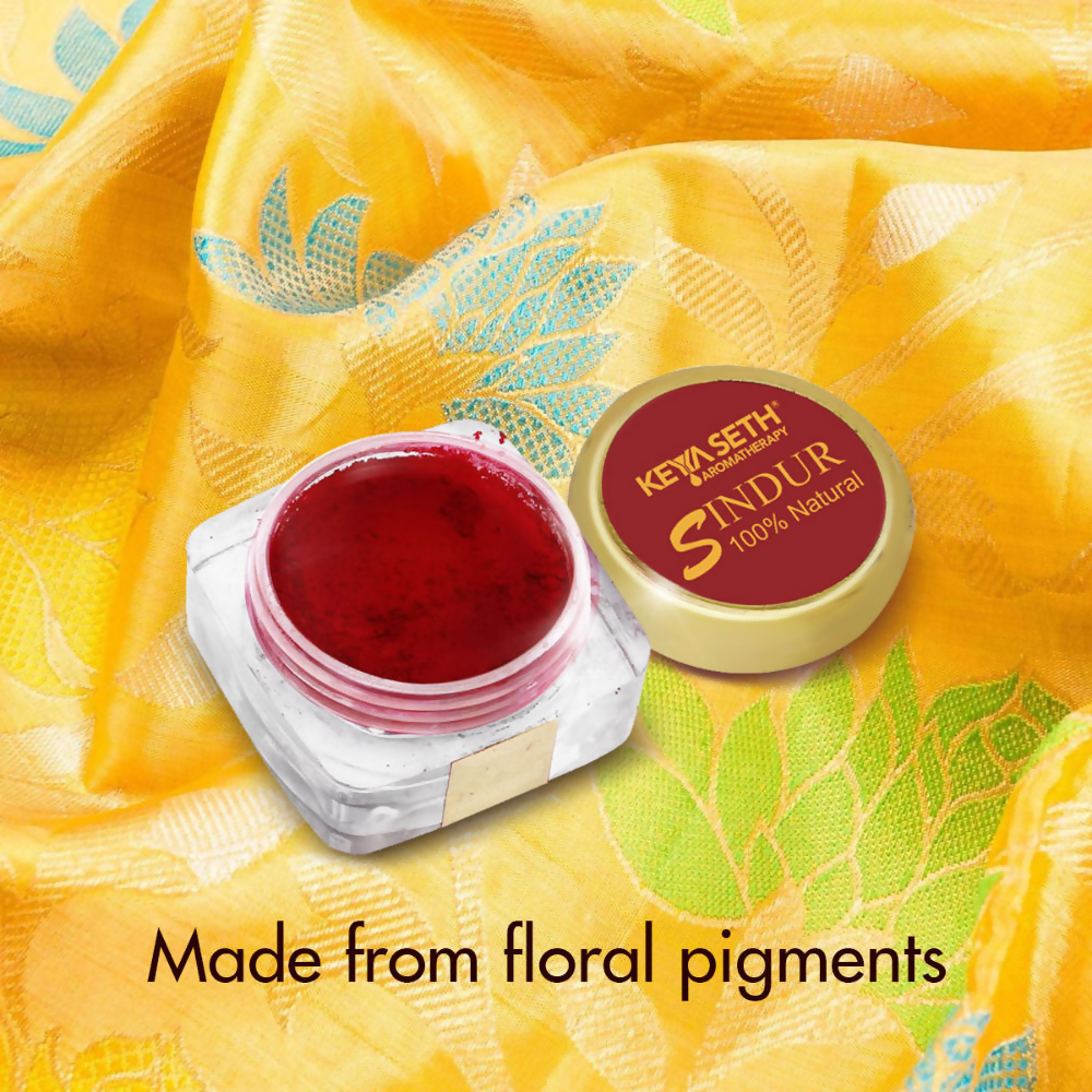 Keya Seth Aromatherapy 100% Natural Maroon Sindoor Powder