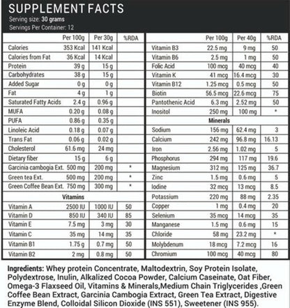 Livestamin Nutritional Meal Shake - Chocolate Flavour