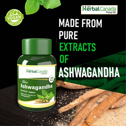 Herbal Canada Ashwagandha Extract Tablets