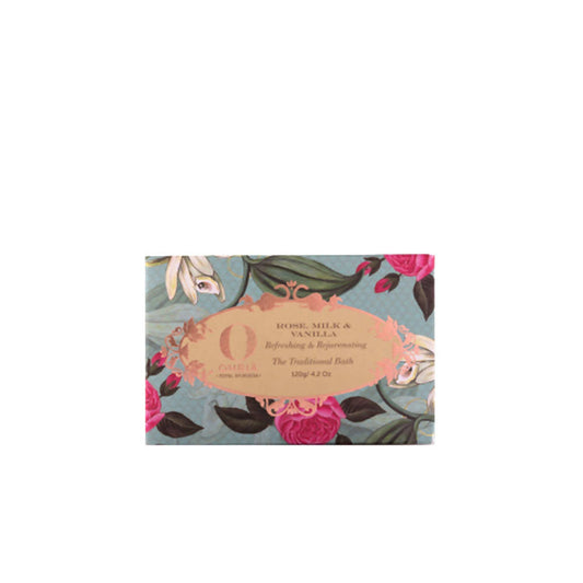 Buy Ohria Ayurveda Rose Milk And Vanilla Bathing Bar from DrMediCart, Ship from India to USA