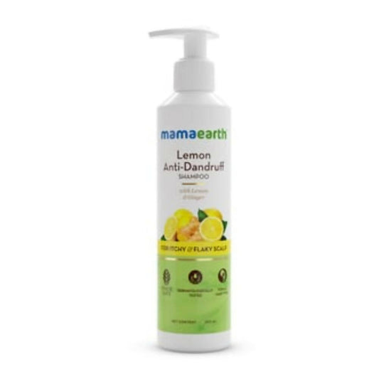 Buy Mamaearth Lemon Anti-Dandruff Shampoo For Itchy & Flaky Scalp from DrMediCart, Ship from India to USA