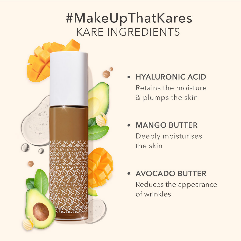 Kay Beauty By Katrina Kaif Hydrating Foundation - 195N Deep