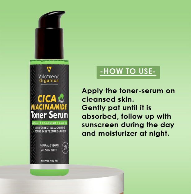 Volamena CICA & Caffine Toner Serum