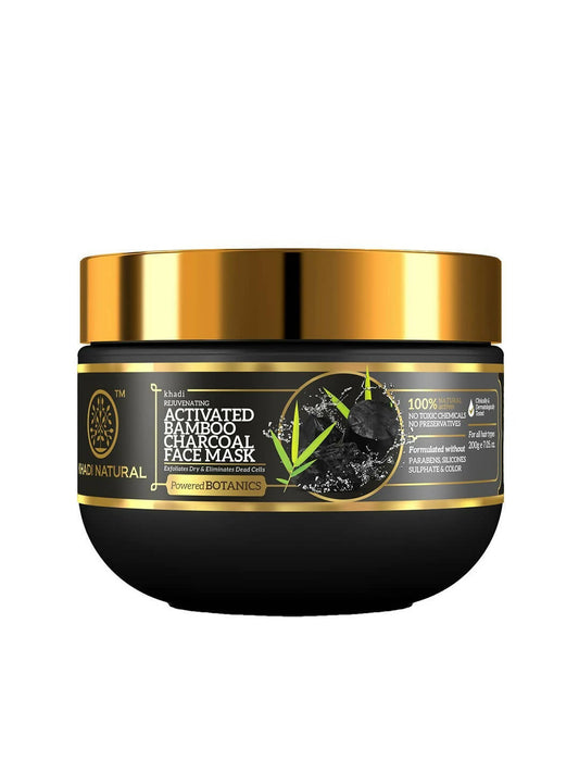 Buy Khadi Natural Activated Bamboo Charcoal Face Mask from DrMediCart, Ship from India to USA