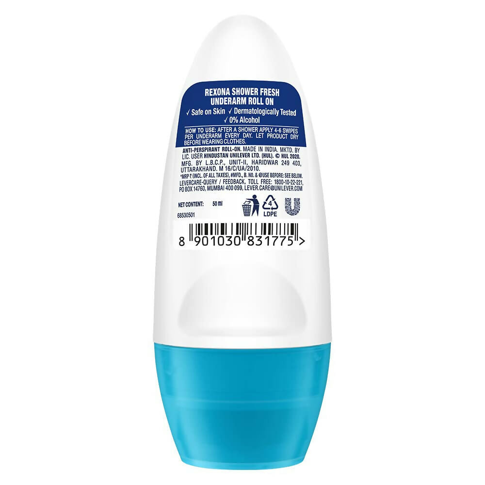 Rexona Shower Fresh Underarm Roll On Deodorant For Women
