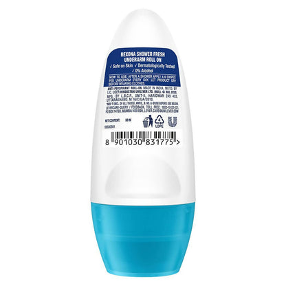 Rexona Shower Fresh Underarm Roll On Deodorant For Women