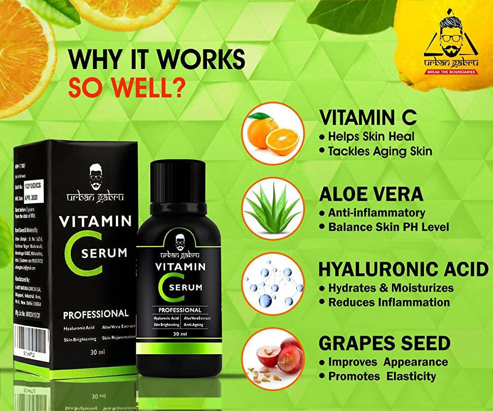 Urbangabru Vitamin C Face Serum - Drmedicart