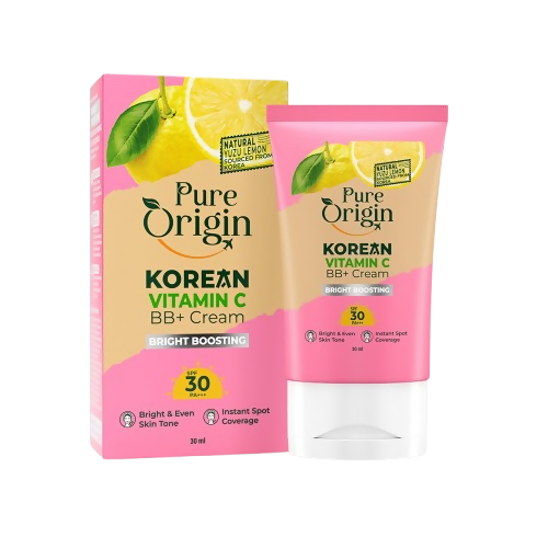 Pure Origin Korean Vitamin C Bright Boosting BB+ Cream Natural Bb Face Cream