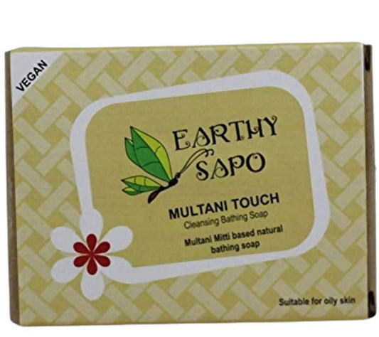 Buy Earthy Sapo Multani Touch Cleansing Bathing Soap from DrMediCart, Ship from India to USA