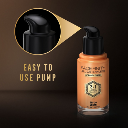 Max Factor Face Finity All Day Flawless 3 In 1 Foundation - Soft Toffee