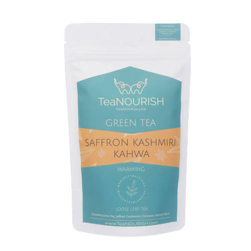 TeaNourish Saffron Kashmiri Kahwa Green Tea