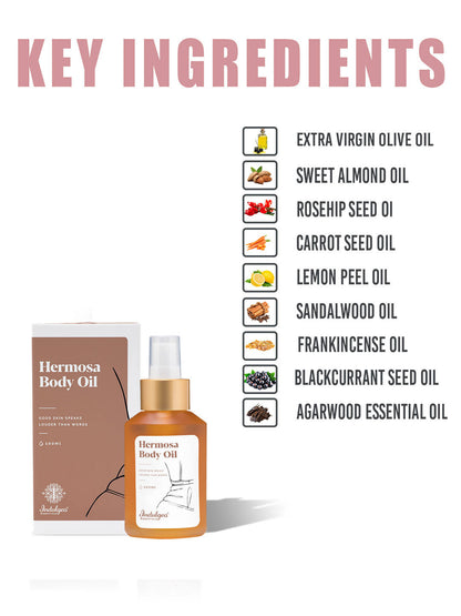 Indulgeo Essentials Hermosa Body Oil For Women