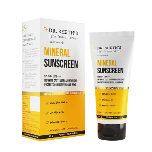 Buy Dr. Sheth's Mineral Sunscreen from DrMediCart, Ship from India to USA