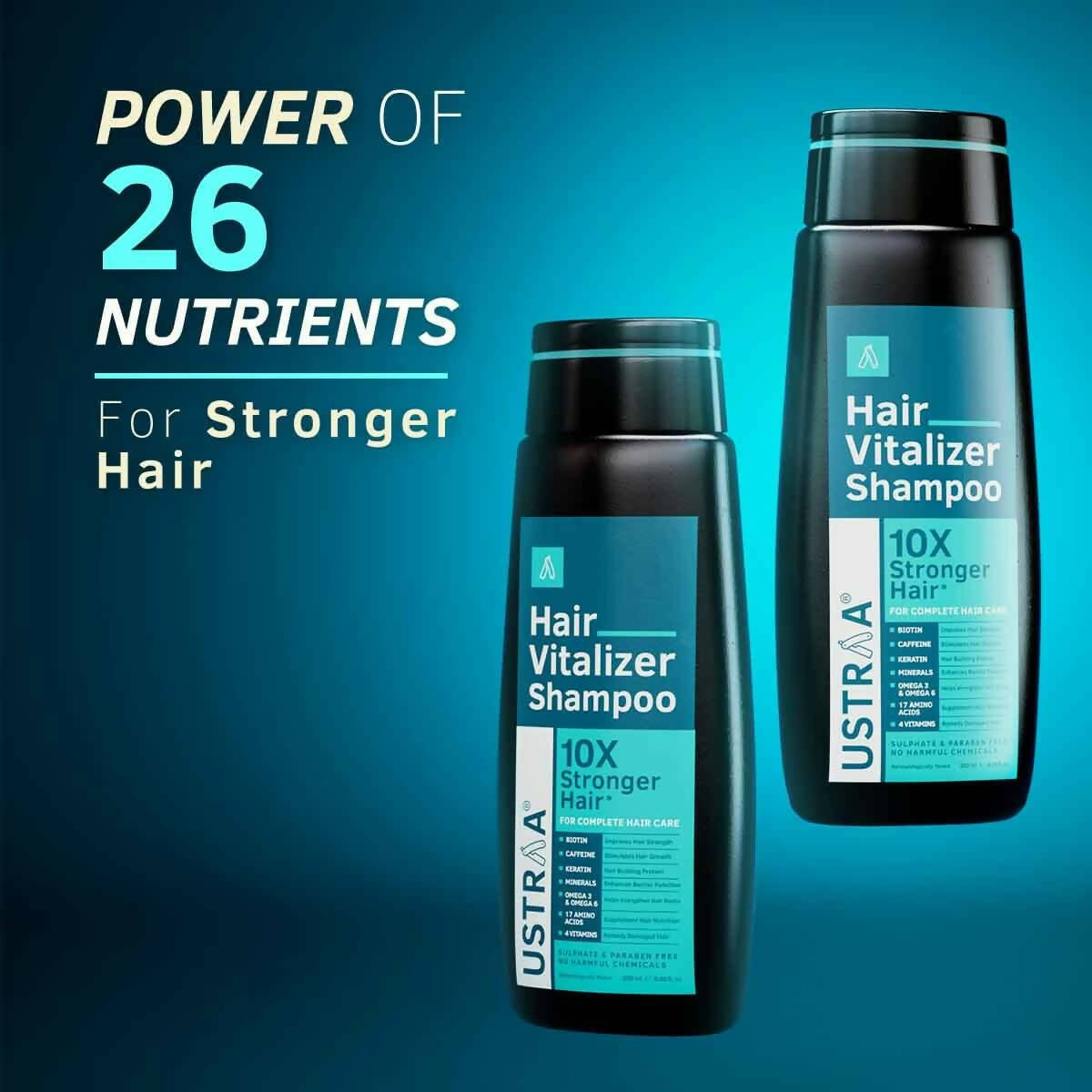 Ustraa Hair Vitalizer Shampoo - Drmedicart