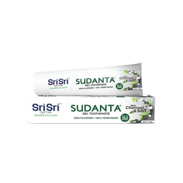 Sri Sri Tattva Sudanta Gel Tooth Paste With Charcoal & Salt