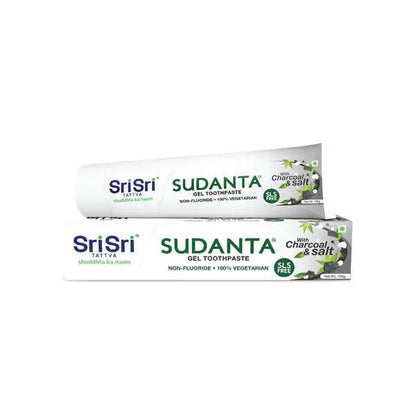Sri Sri Tattva Sudanta Gel Tooth Paste With Charcoal & Salt