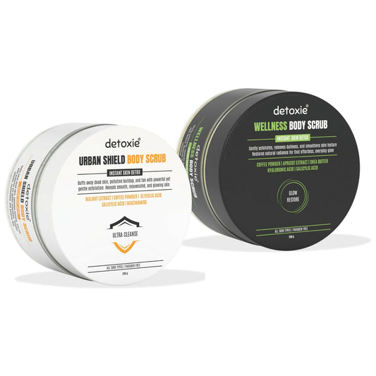 Detoxie Body Scrubs Combo- Urban Shield & Wellness