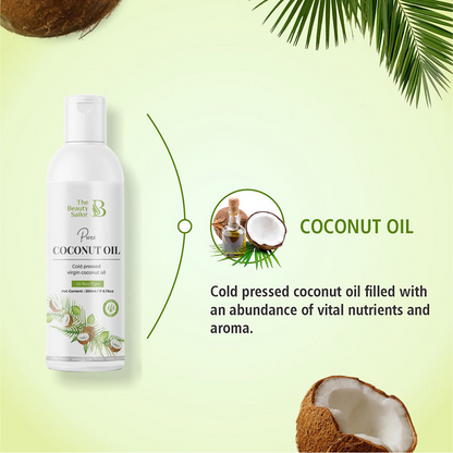 The Beauty Sailor Pure Coconut Hair Oil
