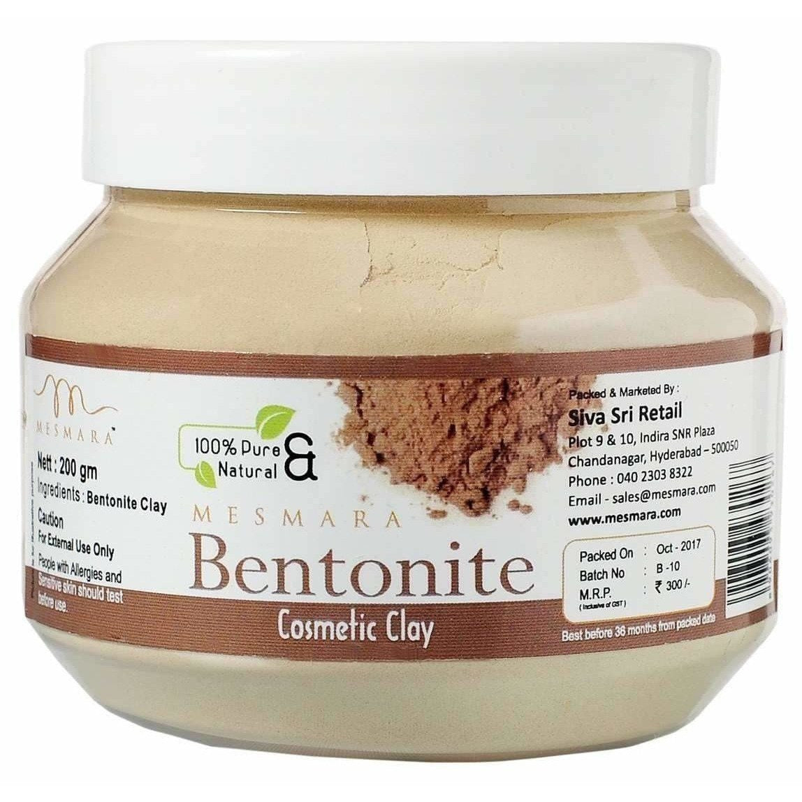 Mesmara Bentonite Cosmetic Clay