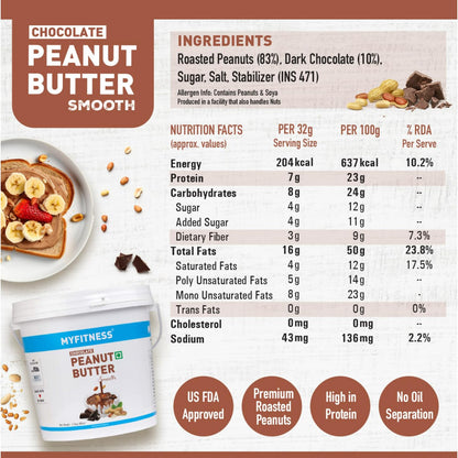 Myfitness Chocolate Peanut Butter (Crunchy)