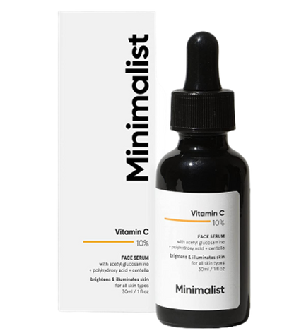 Buy Minimalist Vitamin C 10% + AG 1% Face Serum from DrMediCart, Ship from India to USA