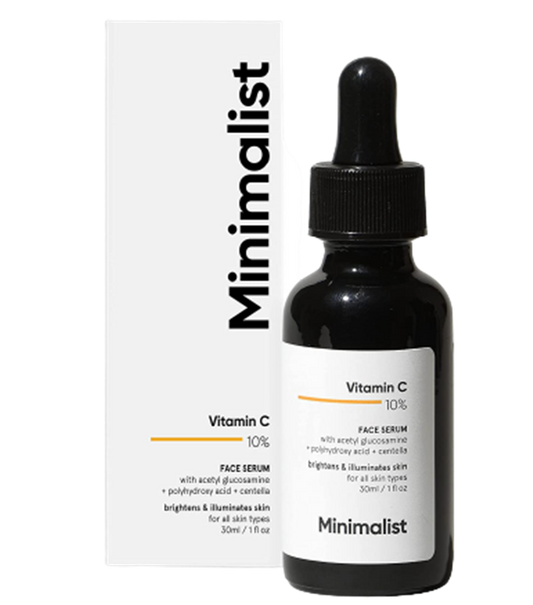 Buy Minimalist Vitamin C 10% + AG 1% Face Serum from DrMediCart, Ship from India to USA