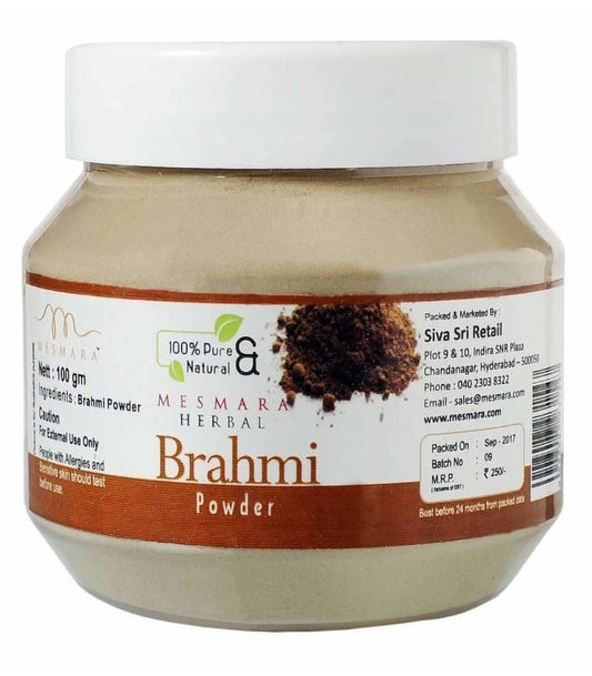 Buy Mesmara Herbal Brahmi Powder 100g from DrMediCart, Ship from India to USA