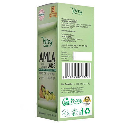 Vitro Naturals Healthy Amla Juice