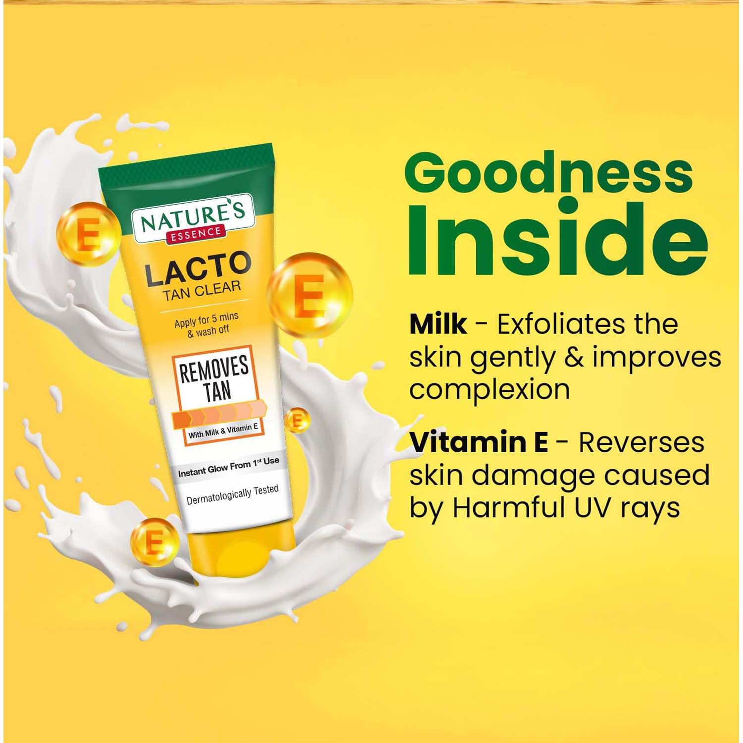 Nature's Essence Daily De-Tan Lacto Tan Clear