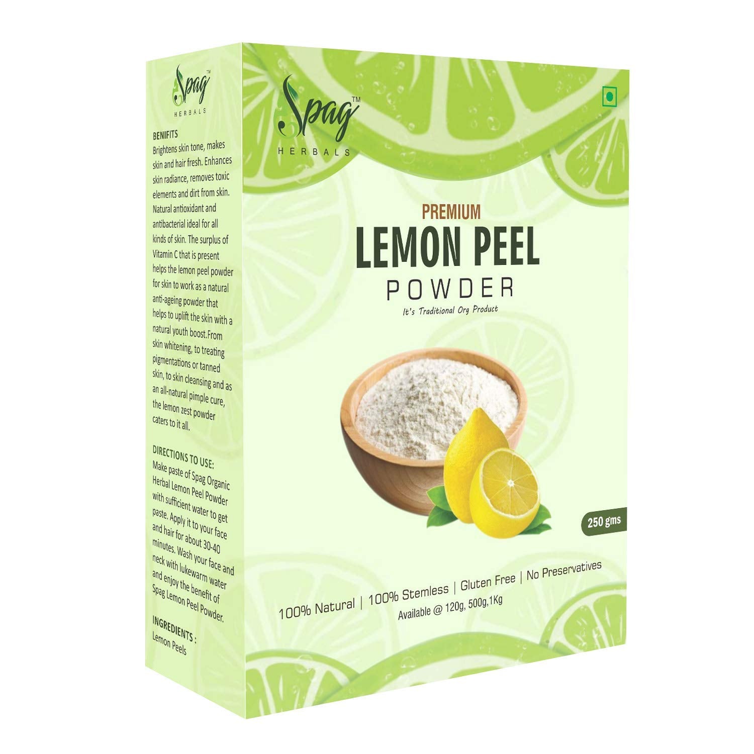 Spag Herbals Premium Lemon Peel Powder