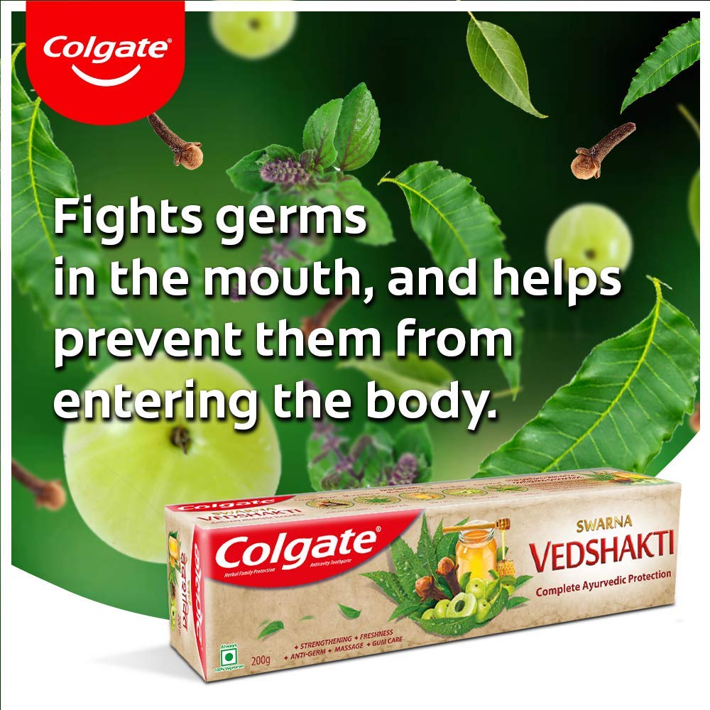 Colgate Swarna Vedshakti Toothpaste - Drmedicart