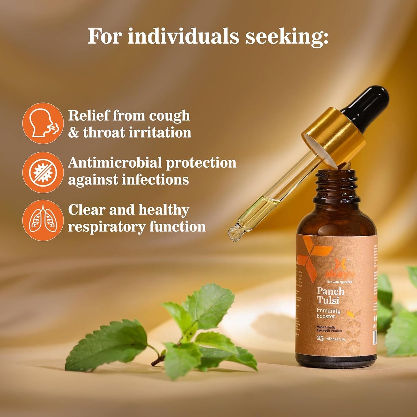 Ashpveda Panch Tulsi Oil