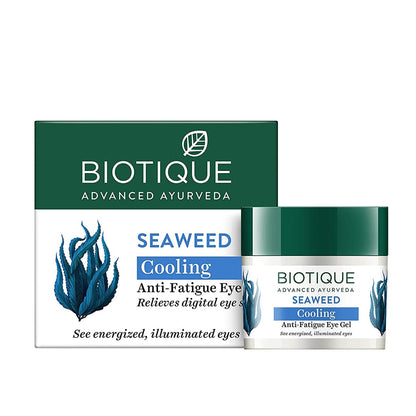 Buy Biotique Advanced Ayurveda Bio SeaWeed Revitalizing Anti Fatigue Eye Gel from DrMediCart, Ship from India to USA