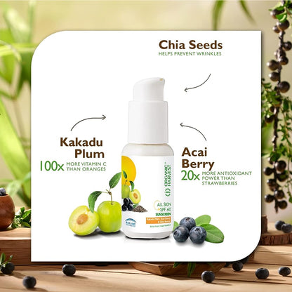 Organic Harvest Sunscreen SPF 60